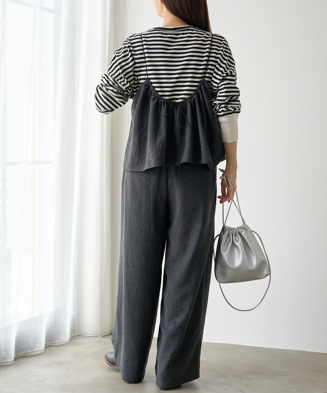  「【SET ITEM】パウダーツイルビスチェ+パンツセット」|その他|