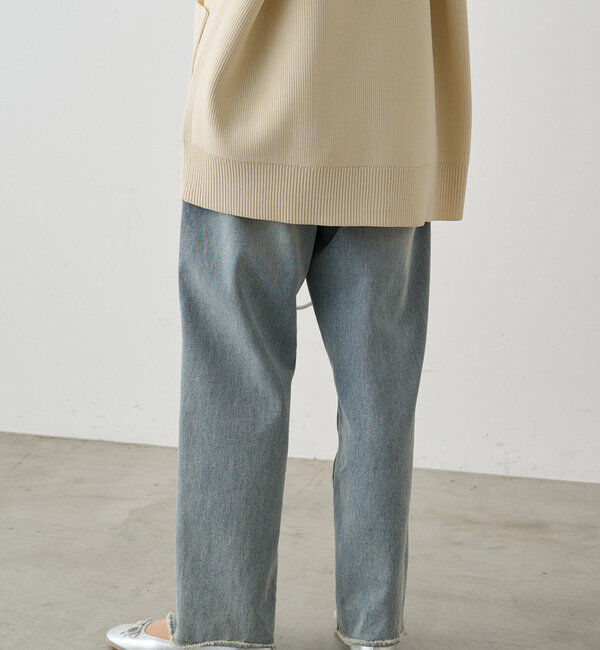  「《リバイバル》【低身長/高身長対応】タテストレッチ足長デニムパンツ」|その他|