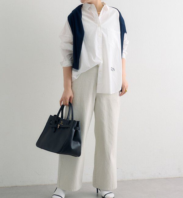  「リヨセルコットンオーバーシャツ」|シャツ・ブラウス|