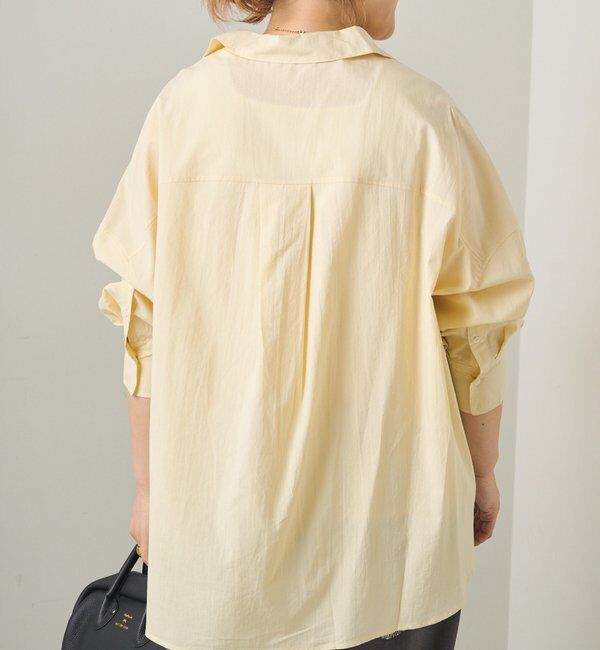  「リヨセルコットンオーバーシャツ」|シャツ・ブラウス|