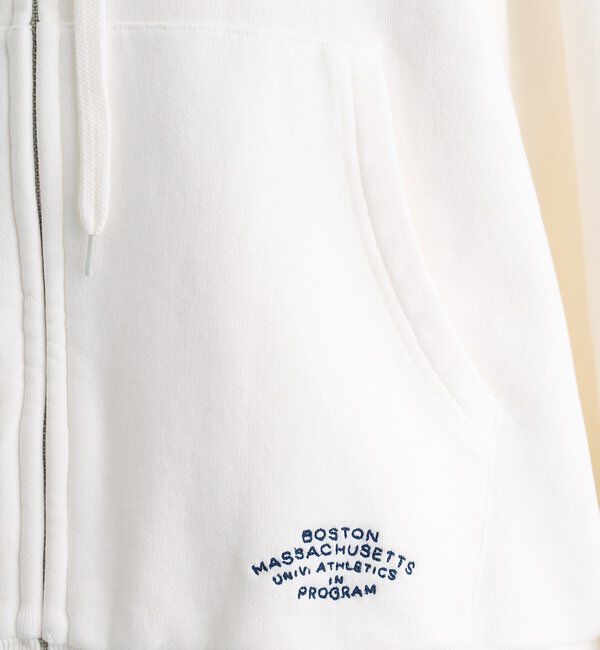  「ダブルジップ裏毛スウェットパーカー」|カーディガン|