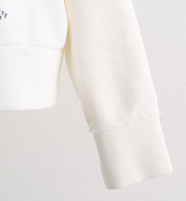  「ダブルジップ裏毛スウェットパーカー」|カーディガン|