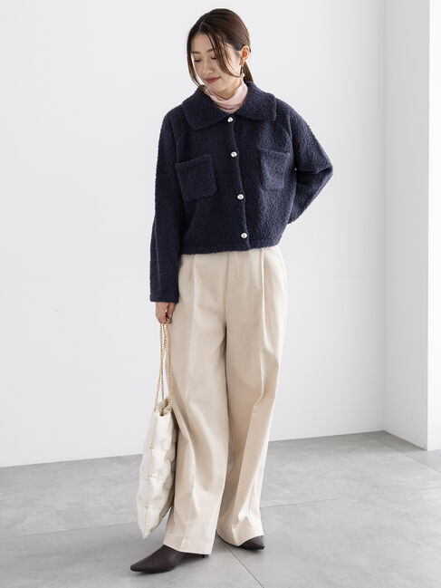 Te chichi「ソフトコーデュロイワイドパンツ」|その他|