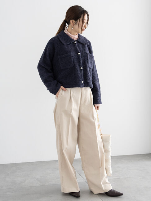 Te chichi「ソフトコーデュロイワイドパンツ」|その他|