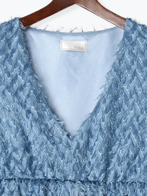 Te chichi「フリンジジャカードジレブラウス」|シャツ・ブラウス|