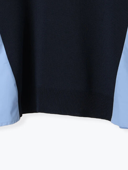 Te chichi「キャンディースリーブドッキングニット」|ニット・セーター|