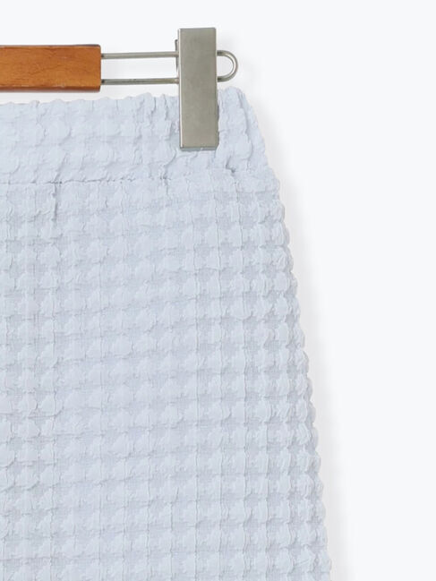 Lugnoncure「ふくれジャカードナロースカート」|スカート|