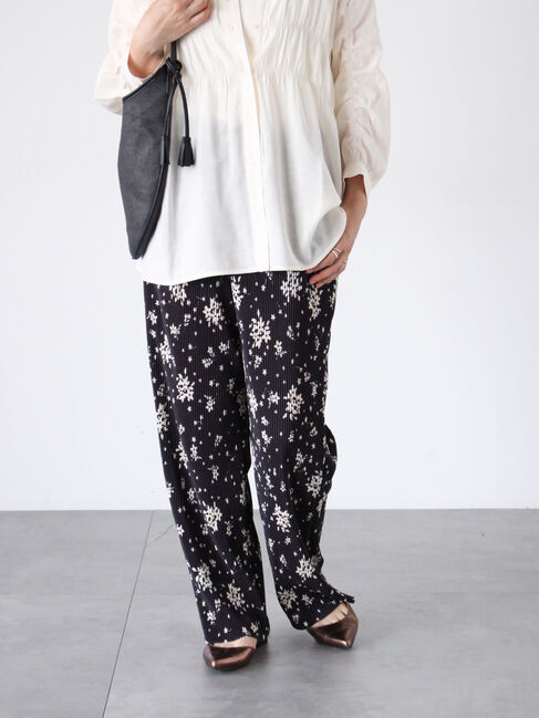 Lugnoncure「【セルフカット】柄アソートプリーツパンツ」|その他|