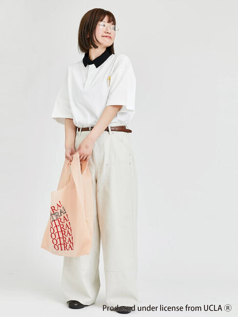 Lugnoncure「【UCLA】刺繍入り半袖ラガーシャツ」|Tシャツ・カットソー|