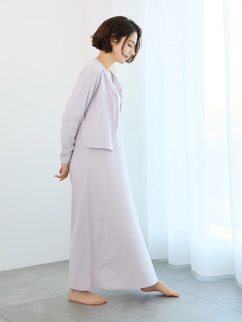 Te chichi「ワンポイント刺繍ロングワンピース」|ワンピース|