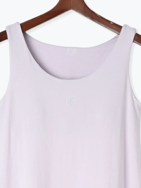 Te chichi「ワンポイント刺繍ロングワンピース」|ワンピース|