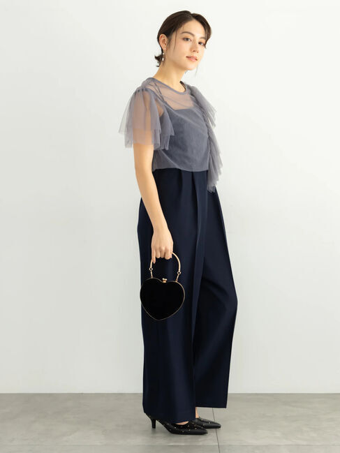 Te chichi「【セレモニーアイテム】チュールフリルレイヤードボレロ」|シャツ・ブラウス|