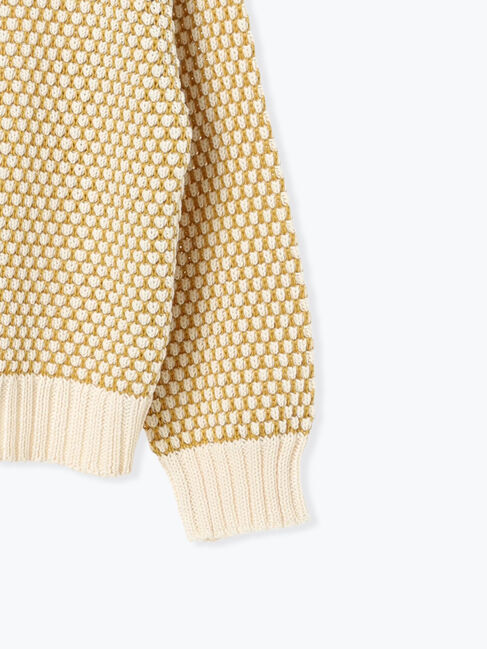 Samansa Mos2「ラーベン編み前後2WAYニット」|カーディガン|