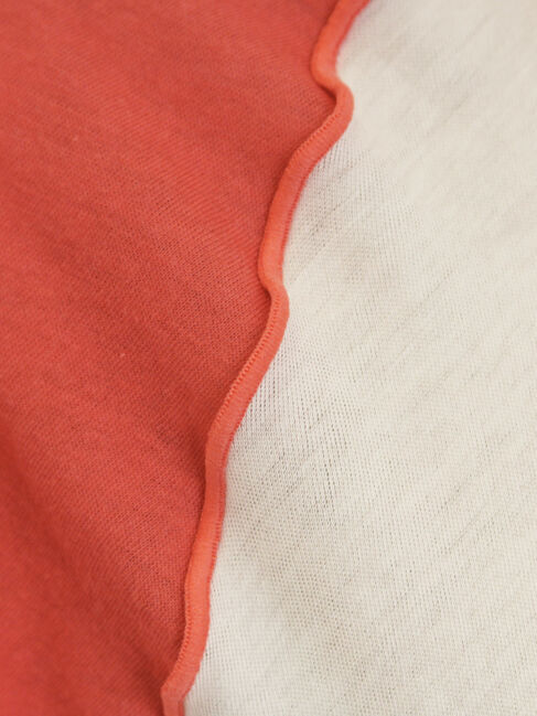 Samansa Mos2「シアーラグランロゴTシャツ」|Tシャツ・カットソー|