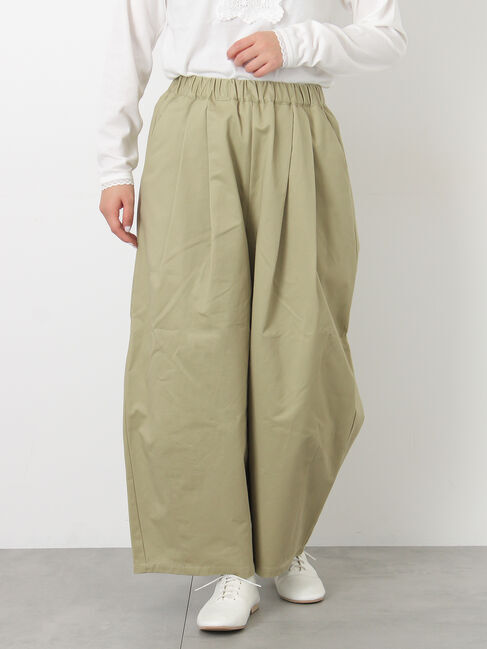 Samansa Mos2「【M/Lサイズ】タックワイドパンツ」|その他|