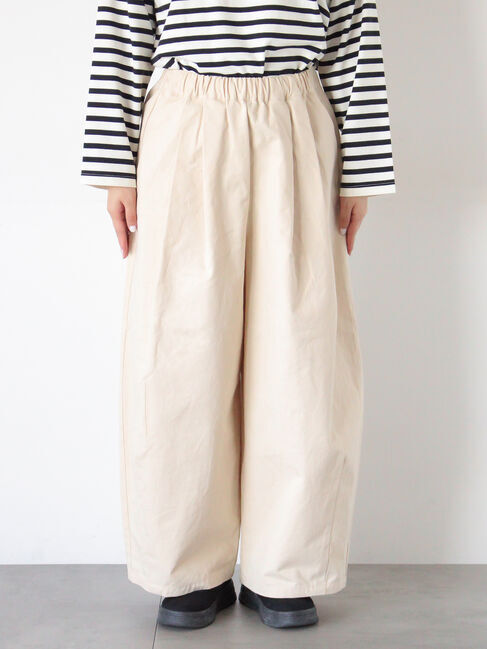 Samansa Mos2「【M/Lサイズ】タックワイドパンツ」|その他|