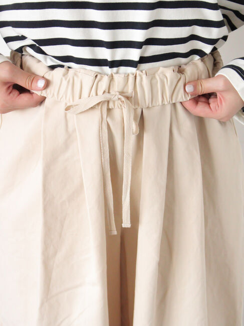 Samansa Mos2「【M/Lサイズ】タックワイドパンツ」|その他|
