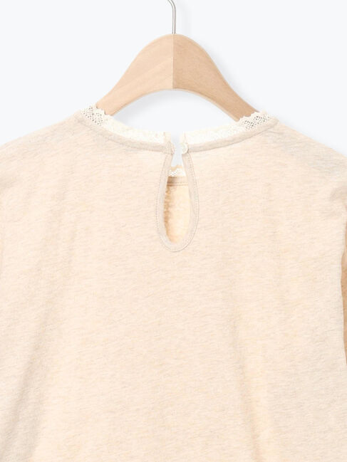 Samansa Mos2「パーツレース貼りカットソー」|Tシャツ・カットソー|