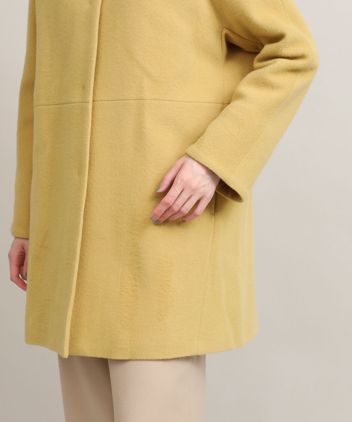 DAY by DAY it&rsquo;s international「ノーカラーコート《Super110's Wool》」|ピーコート|