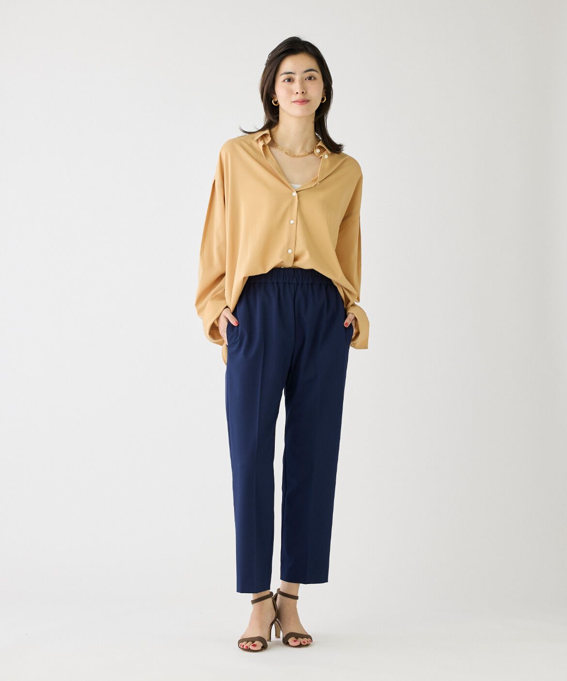 DAY by DAY it&rsquo;s international「ベーシックテーパードパンツ」|スラックス|