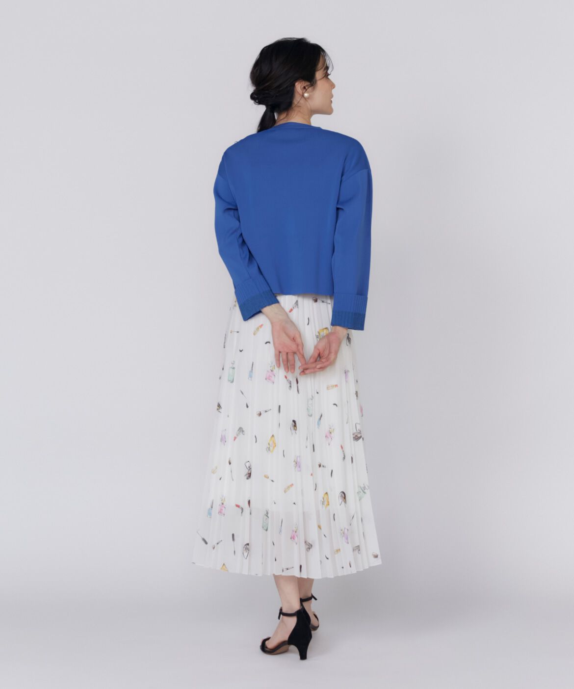 Maglie le cassetto「ラメ配色プルオーバーニット」|ニット・セーター|