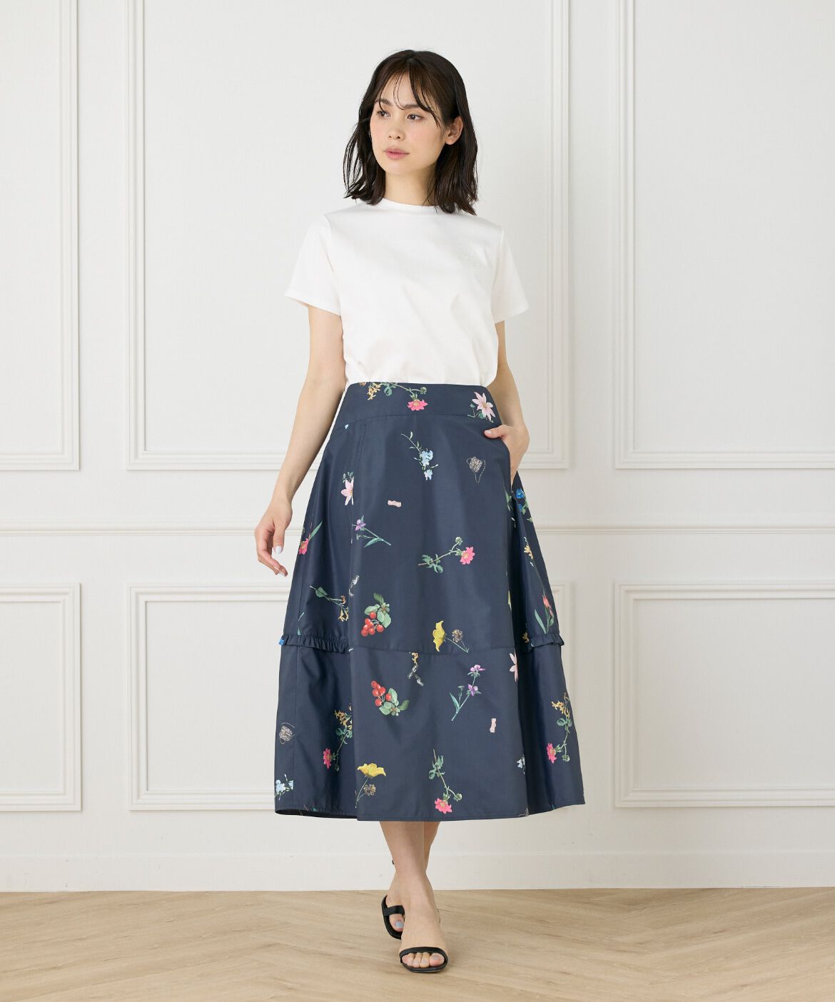 Maglie le cassetto「《大きいサイズ》LOVERコンパクトTシャツ」|Tシャツ・カットソー|