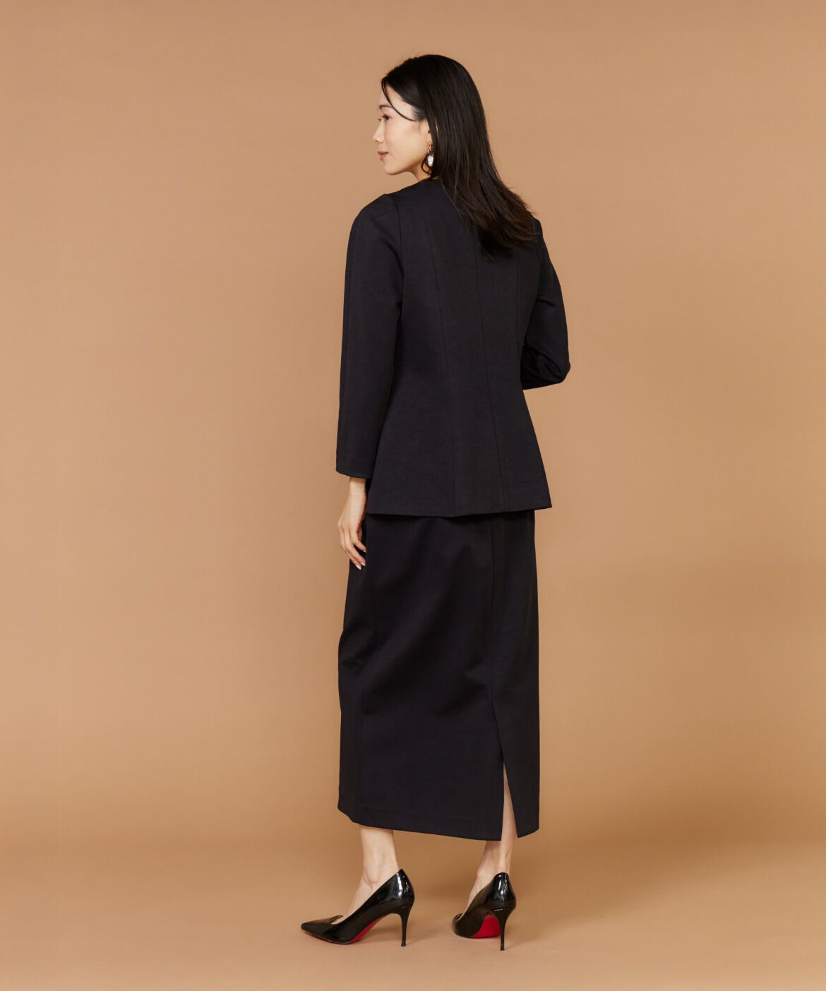 INED「ハイウエストタイトスカート」|タイト|