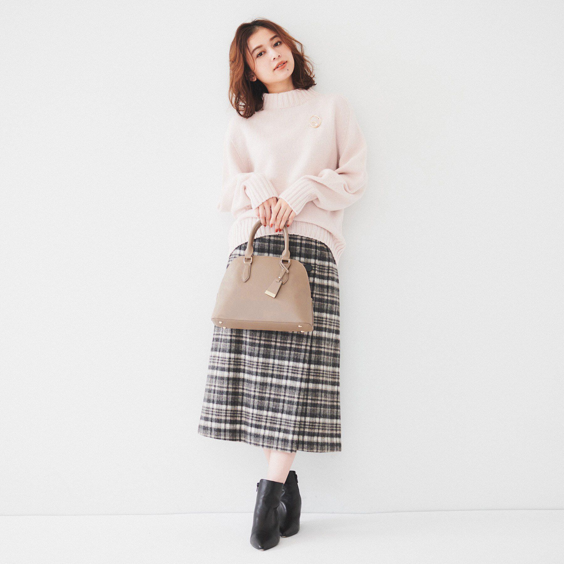 UNTITLED「【追加8/名品】2WAYポケットボストンバッグ」|ハンドバッグ|