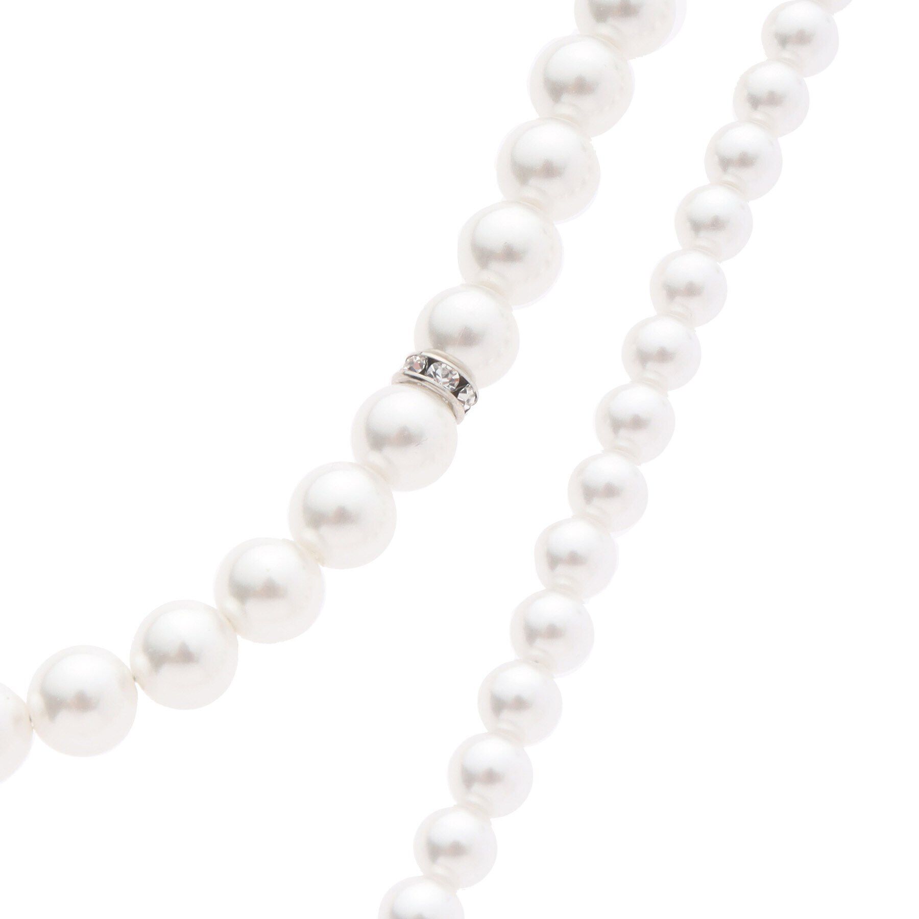 UNTITLED「【セレモニー】2連フェイクパールネックレス」|ネックレス|