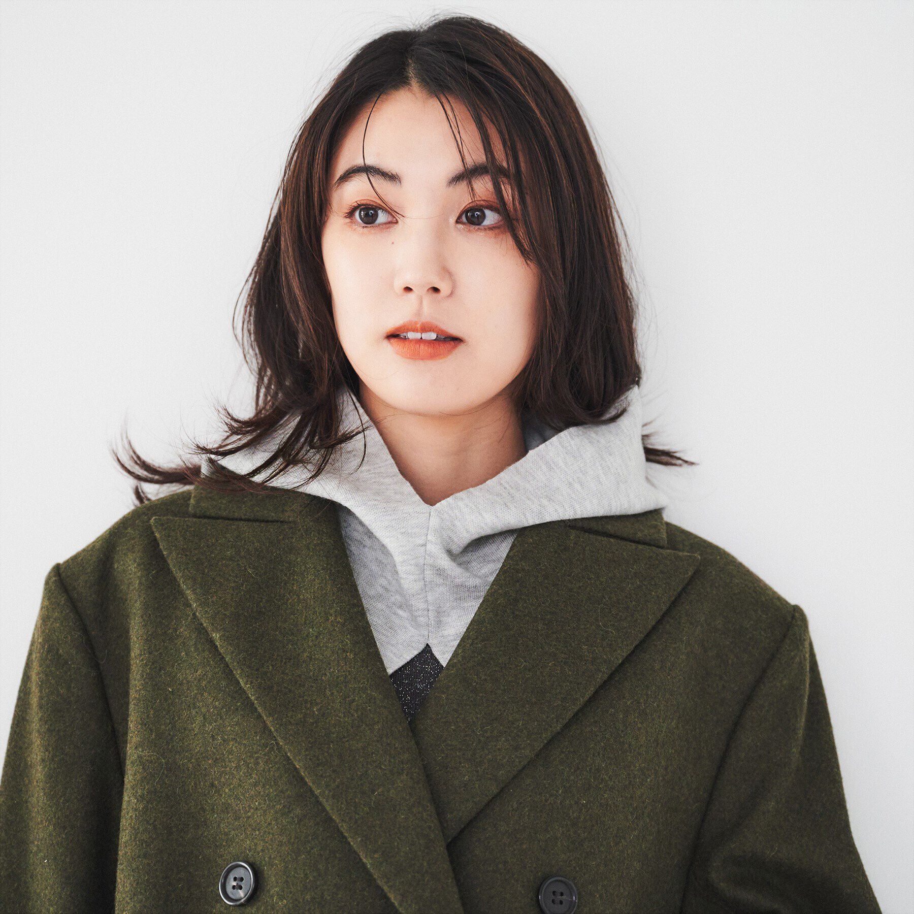 UNTITLED「【セットアップ可能/スウェットライク】バラクラバ付き ニットプルオーバー」|ニット・セーター|