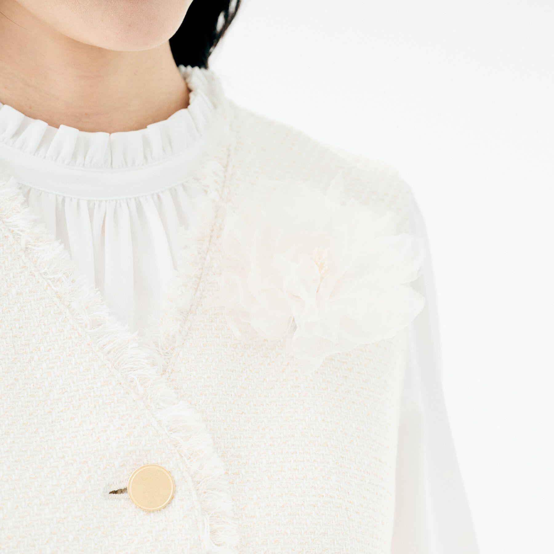 UNTITLED「【Made In Japan】シルクコサージュ」|ブローチ・コサージュ|