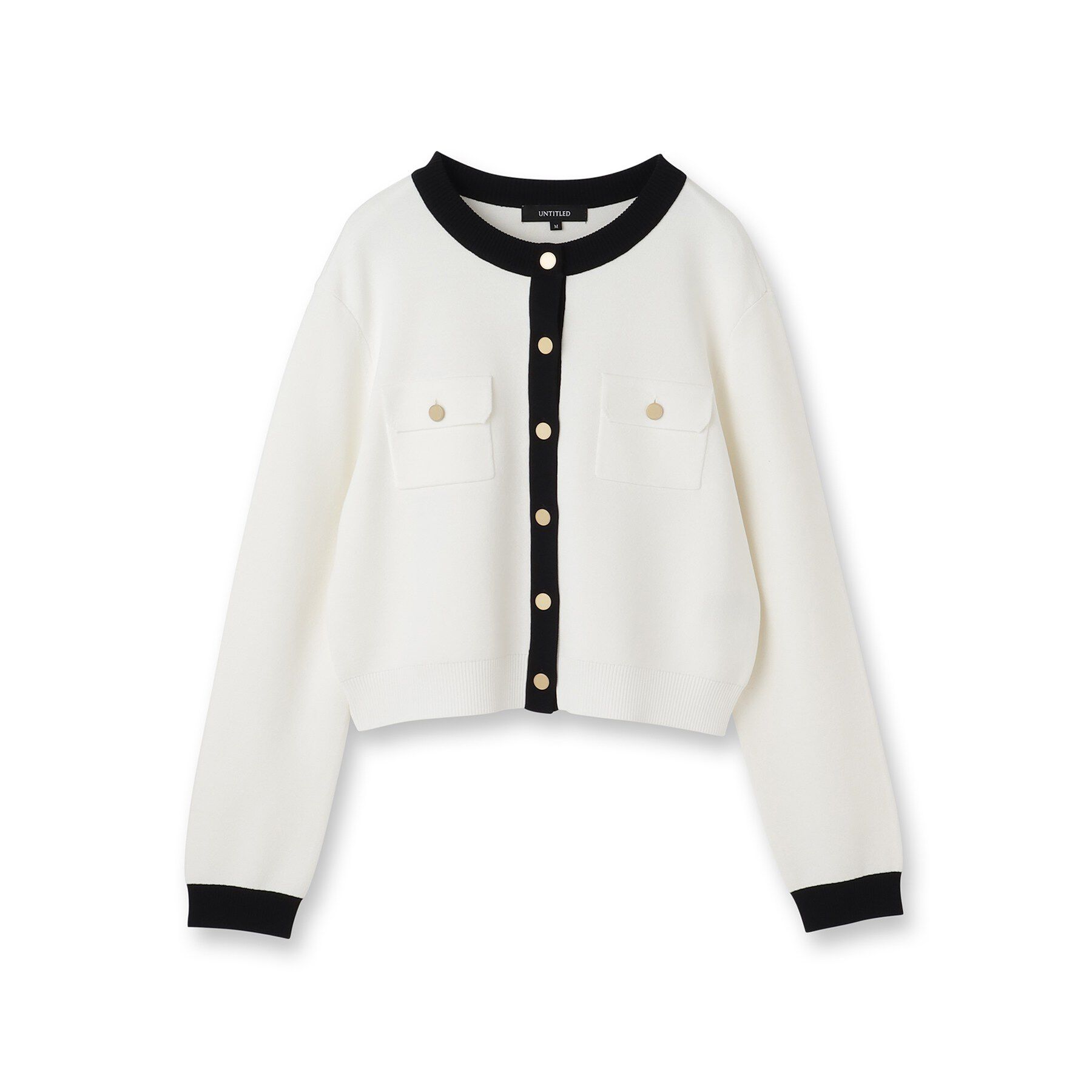 UNTITLED「【洗える/ジャケット風】ミラノリブカーディガン」|カーディガン|