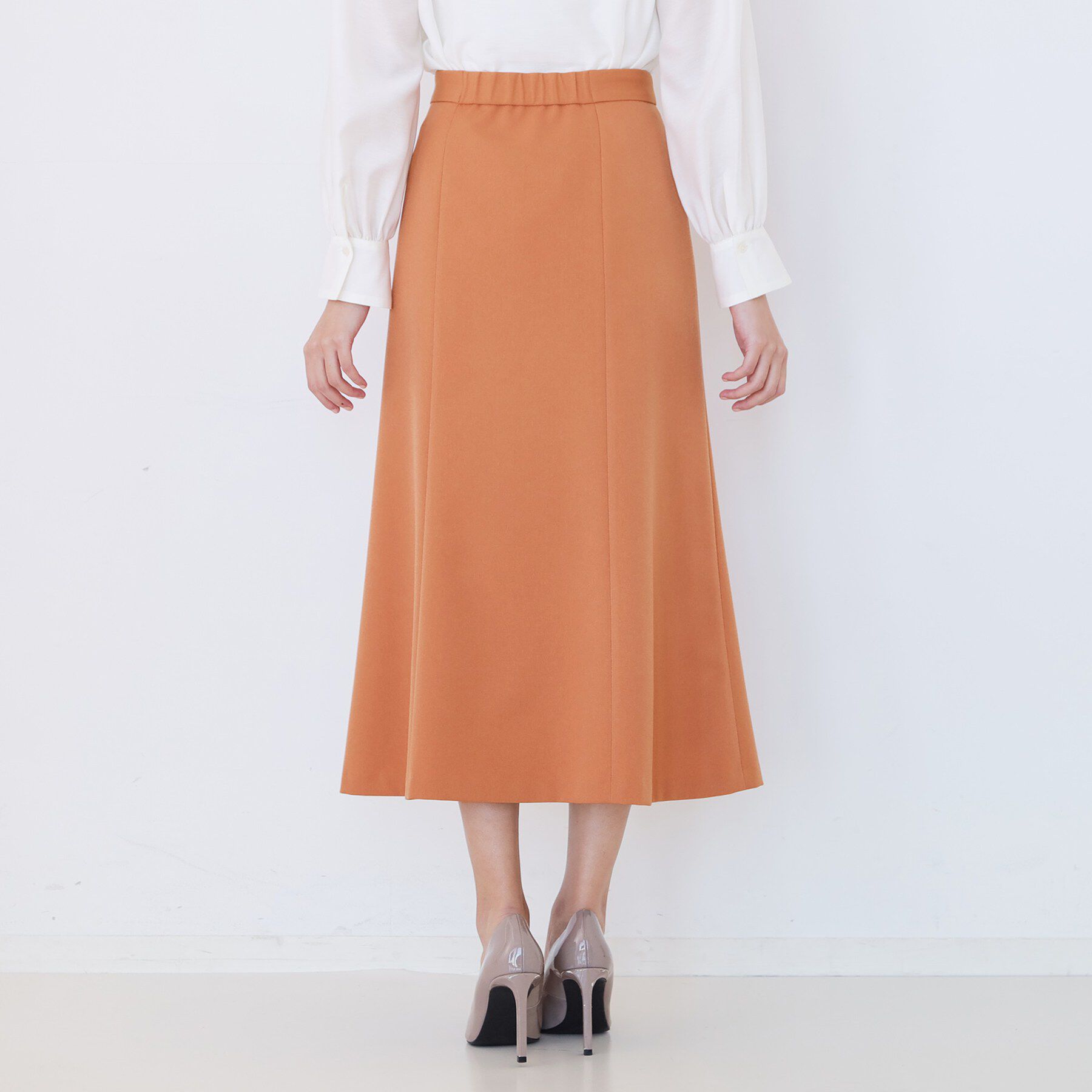 COUP DE CHANCE「【手洗い可／日本製／ウエスト後ろゴム仕様】マーメイドシルエットのスカート」|スカート|