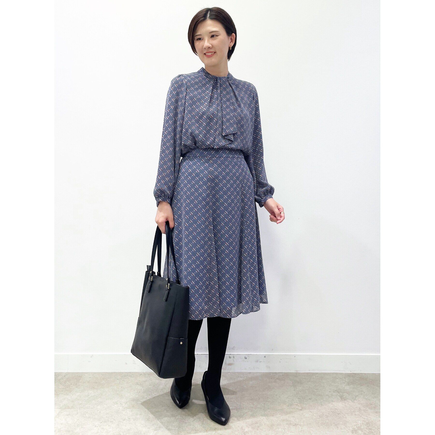 Reflect「【マシンウォッシュ可／セットアップ可能】ヴィンテージプリントフレアスカート」|スカート|