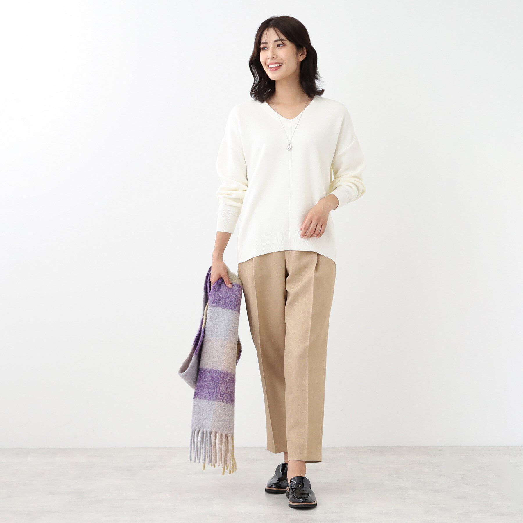 Reflect「【私のパンツ／手洗い可】ゆるシルエットテーパードパンツ」|その他|