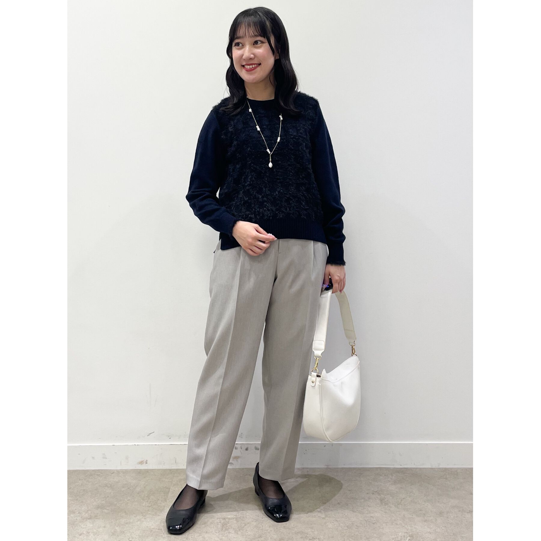 Reflect「【WEB限定カラーあり／手洗い可】フェザーヤーンニット」|ニット・セーター|