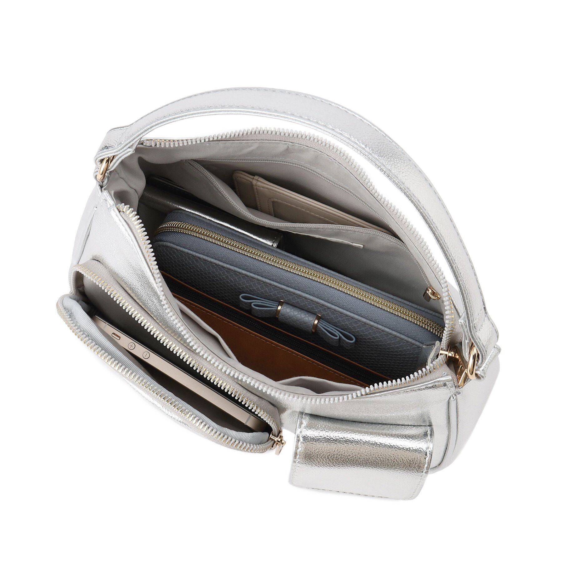 grove「ポケットZipダブルショルダー」|ショルダー・メッセンジャー|