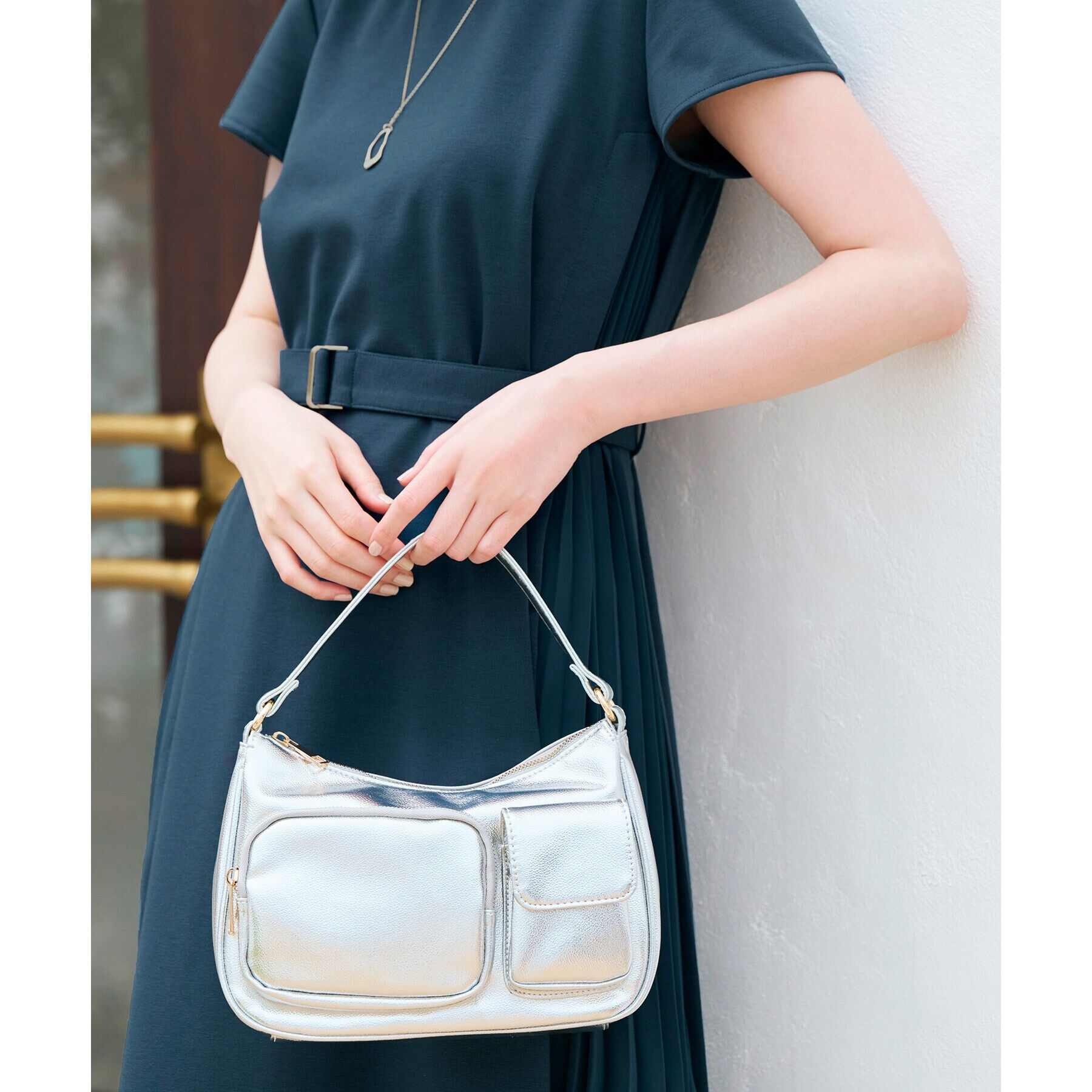 grove「ポケットZipダブルショルダー」|ショルダー・メッセンジャー|