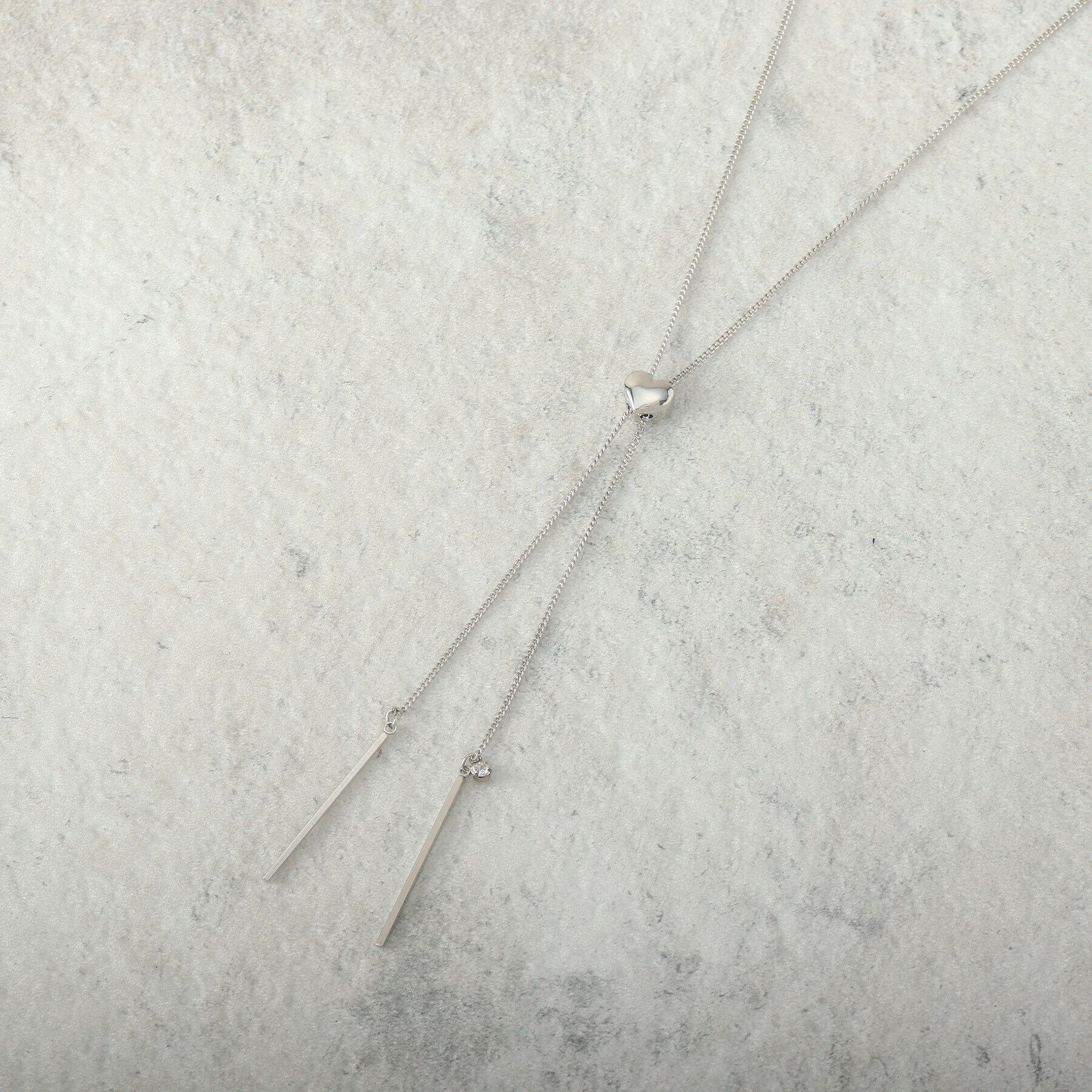 grove「メタルハートAJネックレス」|ネックレス|