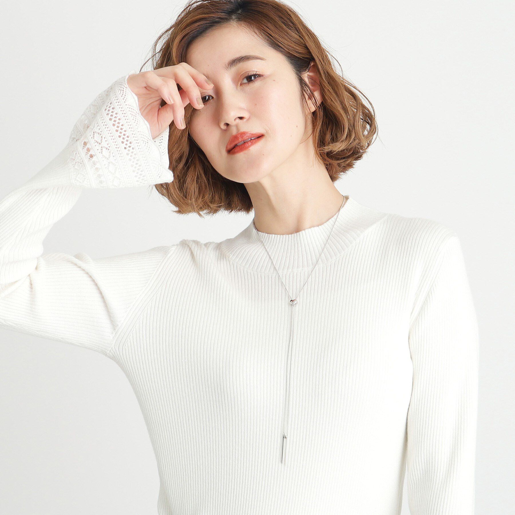 grove「メタルハートAJネックレス」|ネックレス|