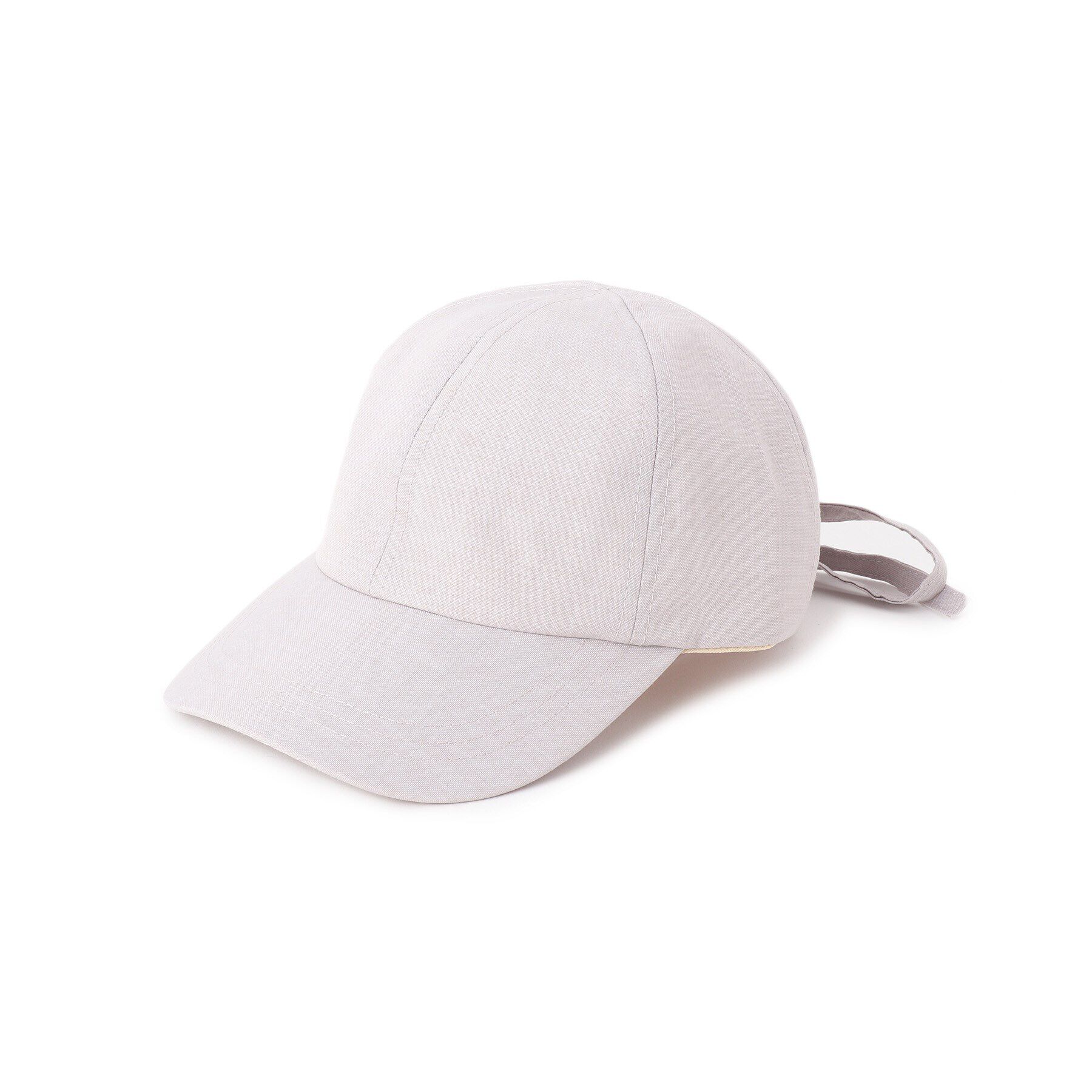 grove「バッグリボンキャップ【リボン取り外し可】」|キャップ・キャスケット|ライトグレー(011