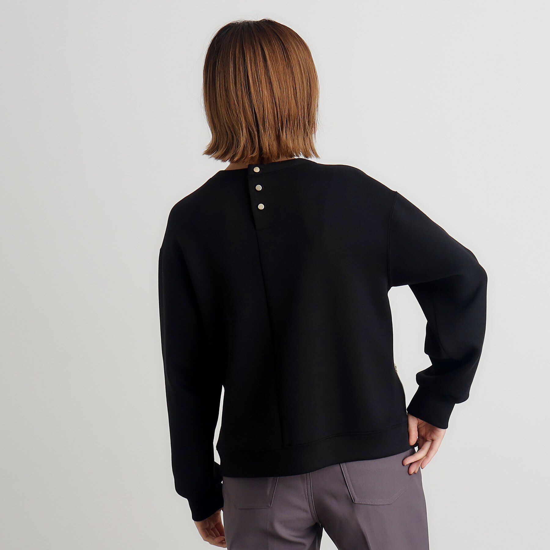 grove「メタルサイドジッププルオーバー」|Tシャツ・カットソー|