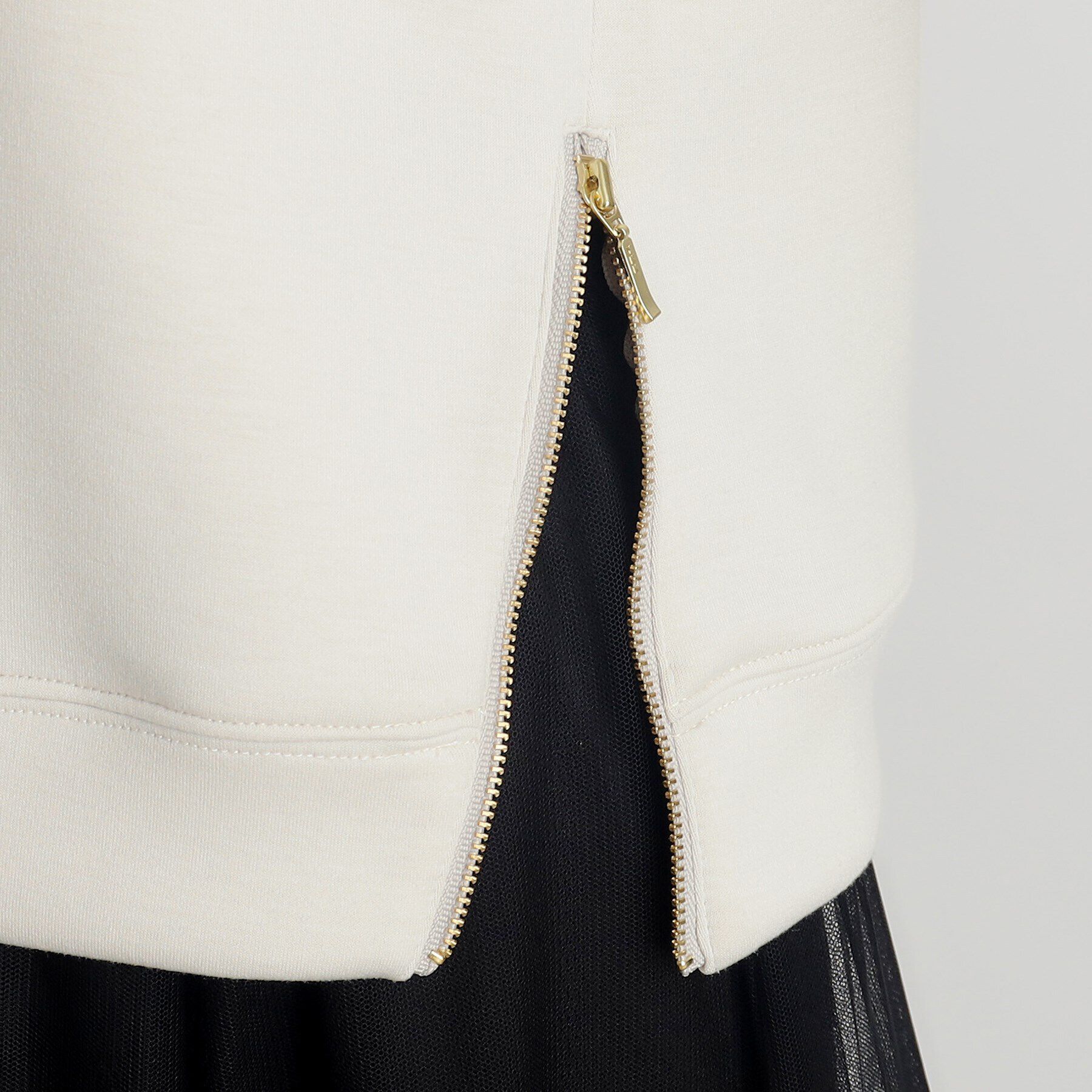 grove「メタルサイドジッププルオーバー」|Tシャツ・カットソー|