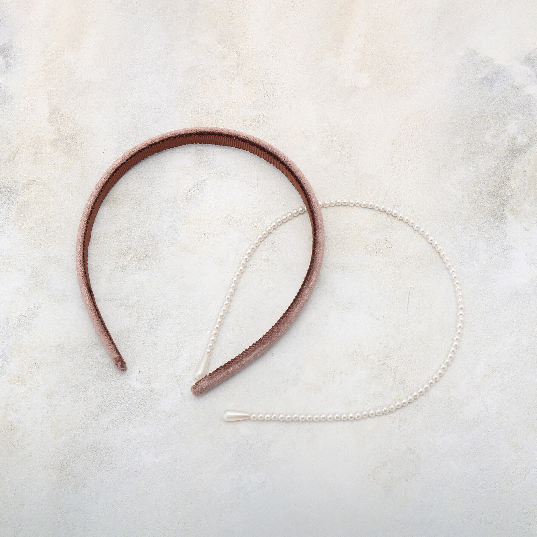 grove「ベロアパール調カチューシャセット」|その他|