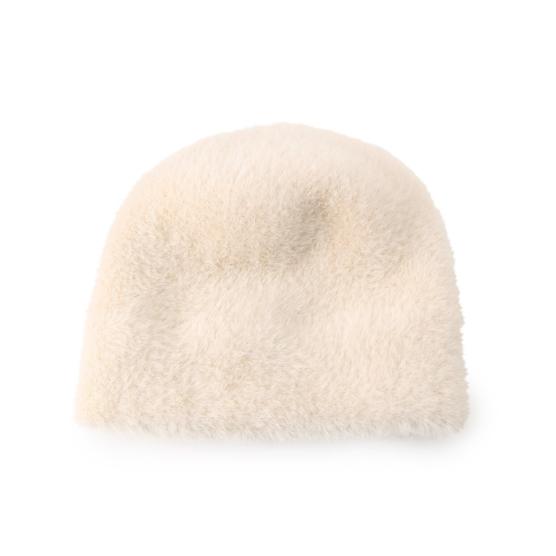 grove「ふわふわシャギーワッチ」|ニット帽|ライトベージュ(05