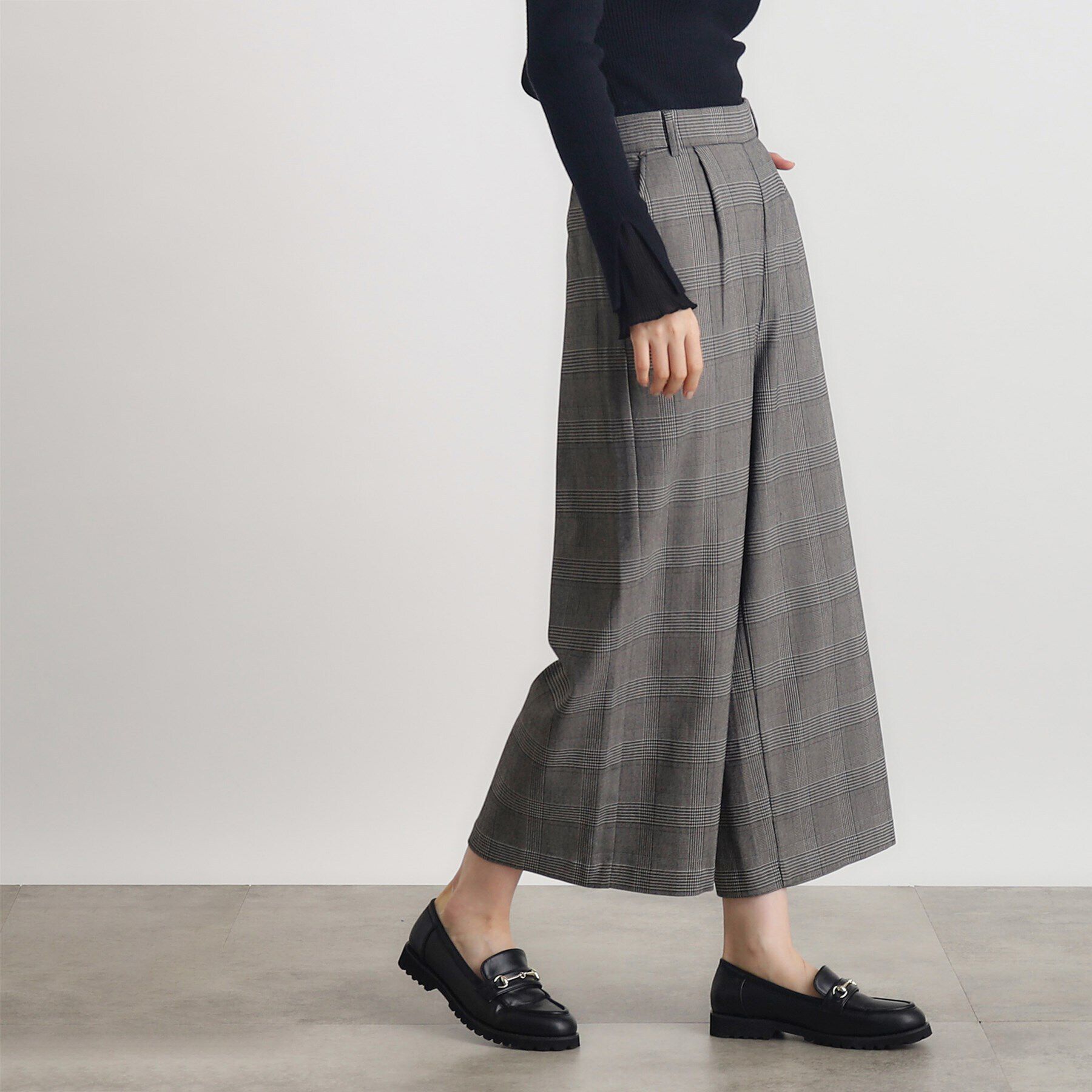 grove「【多機能】裏起毛ハイパーストレッチワイドパンツ」|その他|