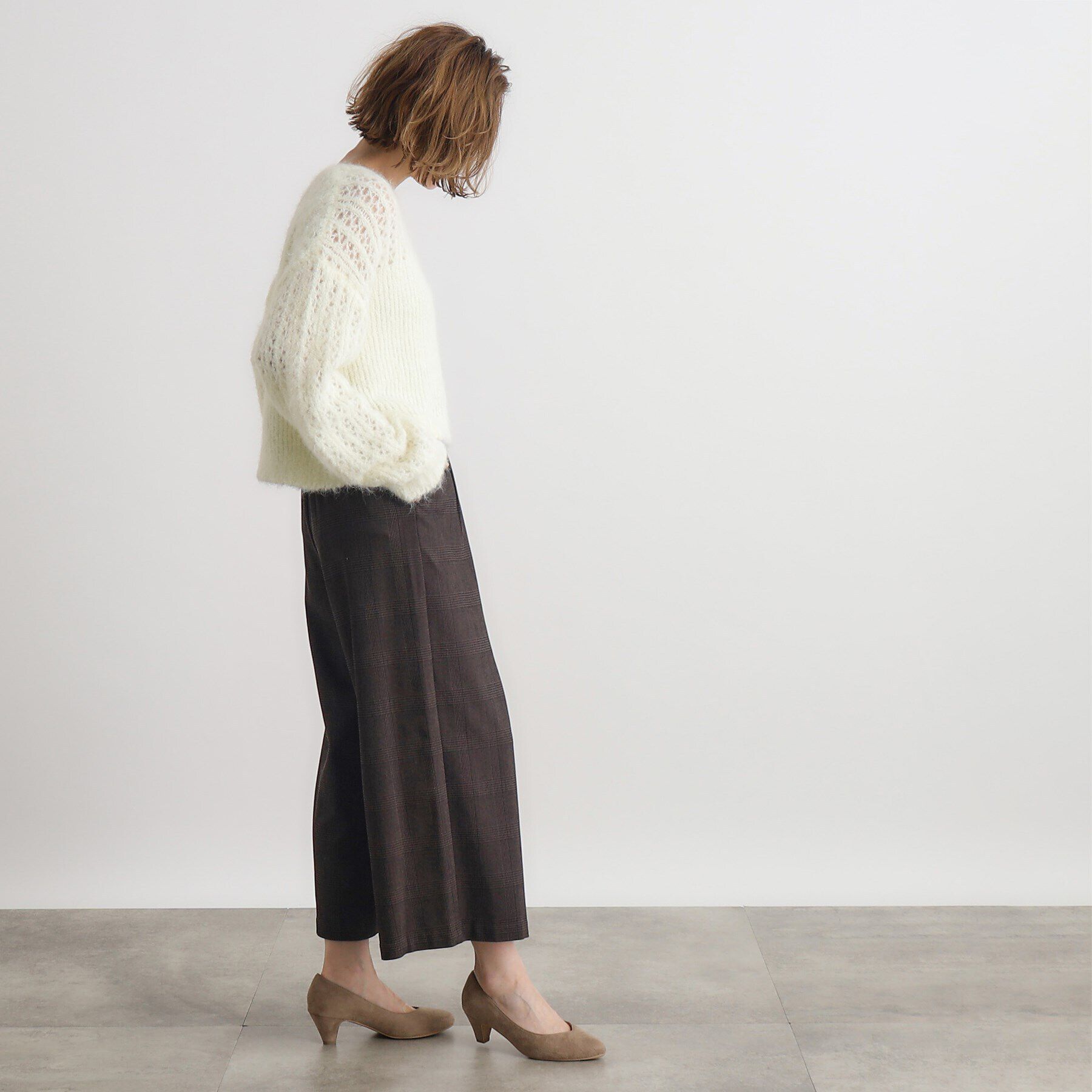 grove「【多機能】裏起毛ハイパーストレッチワイドパンツ」|その他|