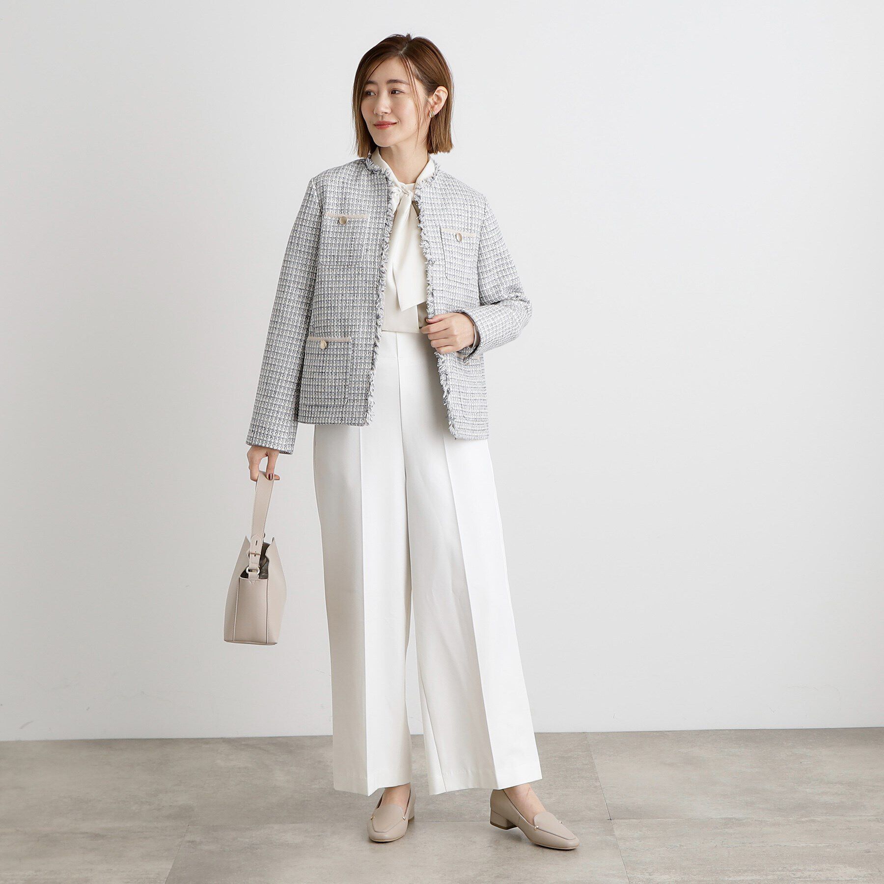 grove「2WAYラグランスリーブボウタイブラウス」|シャツ・ブラウス|