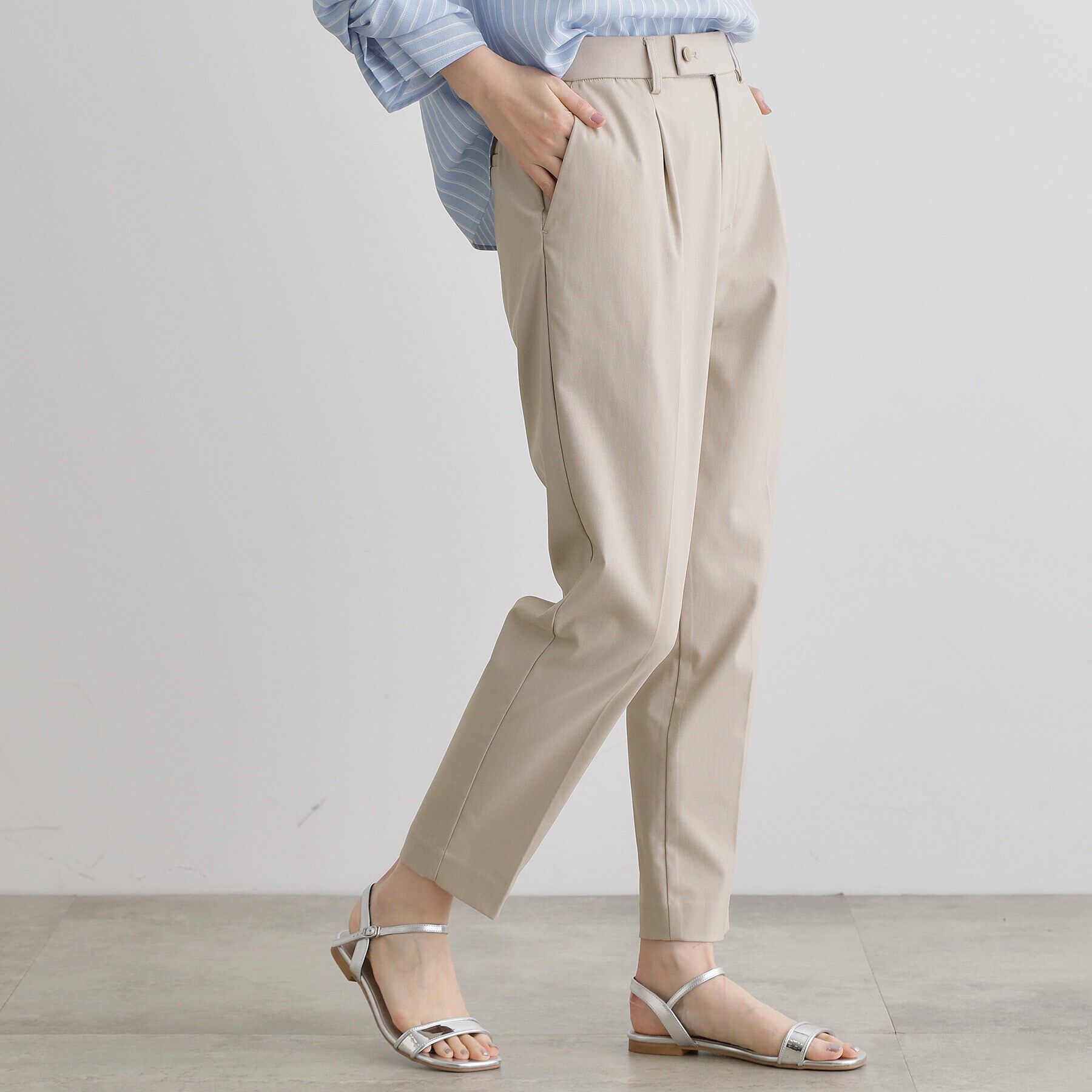 grove「【接触冷感】ハイパーストレッチテーパード」|その他|