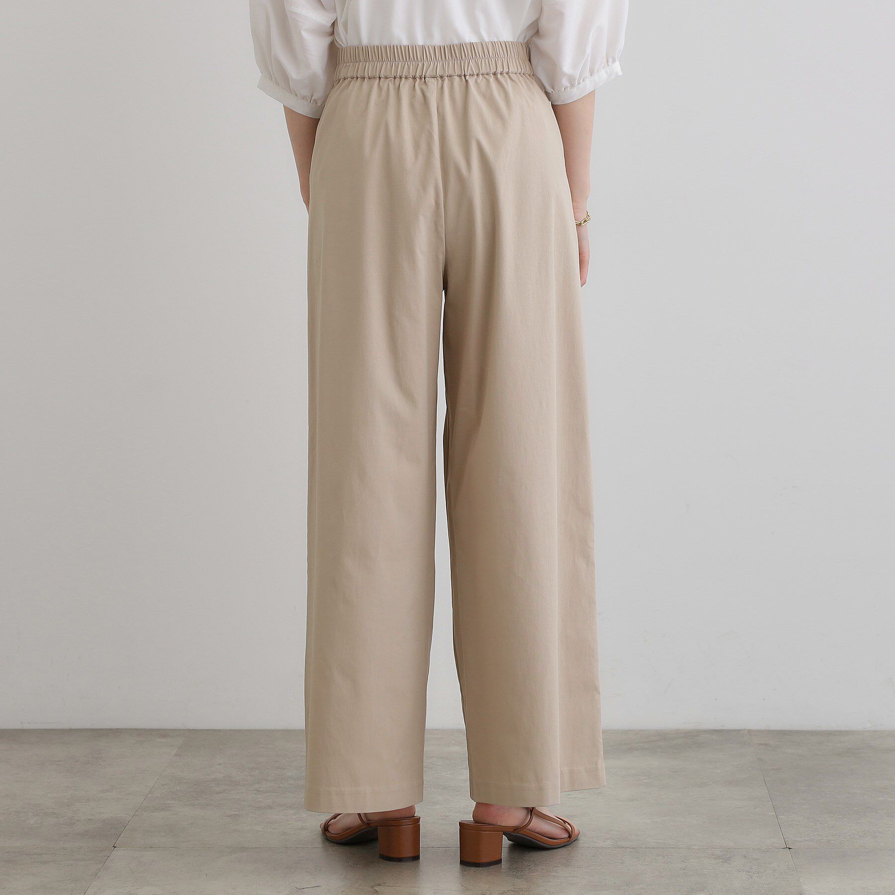 grove「高身長さん向け＋10cm【接触冷感】サマーハイパーストレッチワイドパンツ」|その他|